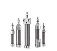 TYBOPHQJ 1pcs Pneumatic cdj2B 10 Type Mini Pneumatic Air Cylinder Double Acting Single Rod 10mm 16mm Bore 10~150mm Stroke CDJ2B16(Stroke 15mm)