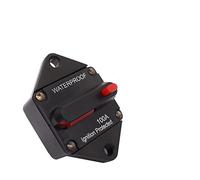 TYBOPHQJ 20-200A 12V 48V Car Audio Amplifier Circuit Breaker Fuse Holder Stereo Amplifier Refit Fuse Adapter with Manual Reset Button(150A)