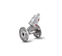 TYBOPHQJ DN65 Stainless Steel Flanged Pneumatic Angle Seat(OPEN-SINGLE)