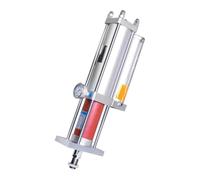 TYBOPHQJ MPT 1T to 10T Bore Size 63-100mm Pressure Double Action Pneumatic Hydraulic Gas-Liquid Pressurized Booster Cylinder(MPT80X50-20-5T)