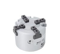 TYBOPHQJ Pneumatic Parallel Style Three Finger Air Gripper Cylinder MHS2/MHS3/MHS4/MHSL3 Series 20D 25D 32D 40D 16D 50D 63D -80D 125D(100D)