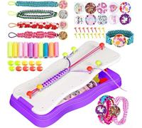 TYBYBB Make Your Own Friendship Bracelets Set Bracelet Making Kit Bracelet Craft Set, Bracelets Knotting, Gifts for Girls, DIY for Children from 8 Years