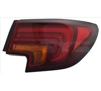 TYC Tail Light Assembly 11-14119-06-2 Right LED Outer Section Fits Opel Astra K