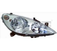 TYC 20-0166-55-2 Headlight for PEUGEOT