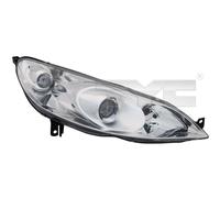 TYC Headlight 20-0449-05-2 for Peugeot 407 (4HT, 6FY, 6FZ, 3FY, 3FZ)