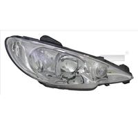 HEADLIGHT 20-14364-05-2 FOR PEUGEOT 206/Hatchback/SW/CC KFW /KFV /KFU8HX 1.4L