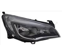 TYC Headlight 20-16976-05-2 Left H7/H7 W21/5W for Opel Astra J (right-hand traffic)