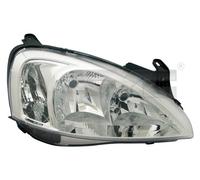 HEADLIGHT 20-6065-25-2 FOR OPEL CORSA/Hatchback/Van VITA COMBO/Tour/Box 1.0L
