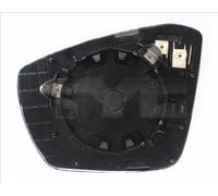 TYC 332-0061-1 Mirror Glass, outside mirror for SKODA