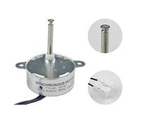 TYC-40 AC 12V Small Gear Synchro Motor 5RPM CW/CCW Inner-screw Shaft 33mm For For Fiber Optic Light Christmas Ornamen