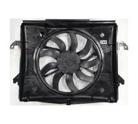 TYC 625500 Radiator & Condenser Cooling Fan Assembly Compatible with 2019-2024 Ram RAM With Brushless Motor 3.0L/5.7L