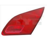 TYC Inner Tail Light Rear Lamp Offside Fits OPEL Astra Hatchback 1222165