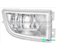 Halogen fog lamp Left H3 19-0294-05-2 TYC for SKODA FABIA I FABIA I Combi