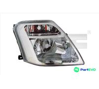 TYC Europe B.V. Headlight 20-0414-05-2 for Citroën C2 (KFU/KFV 1.4L, NFS/NFU 1.6L, HFX 1.1L)