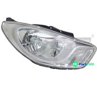 TYC Left Headlight 20-12574-05-2 for Hyundai i10 (2011-2013)