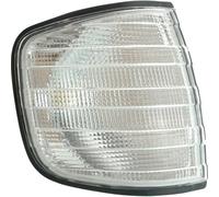 TYC Set Front Indicators compatible with Mercedes-Benz W126 Sedan 1980-1991 - White