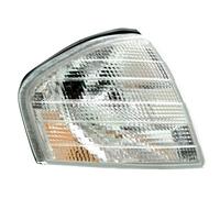 TYC Set Front Indicators compatible with Mercedes-Benz W202 1993-2000 - White