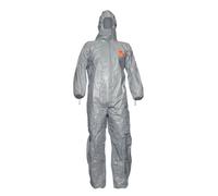 DuPont D13395545 Disposable suit, Tychem F, Size X-Large, grey