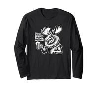 Tycho Brahe Moose Party Pet Anima History Funny Pet Long Sleeve T-Shirt