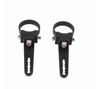TYCIONG 1"-3" Aluminum Tube Bracket Clamp LED Light Bar Mount Holder for Bull Bar Grille Guard Roof Rack with 360 Degree Rotation Sponge Pads for Cars Trucks SUV ATV Off-Road Vehicles (1.75 inches)