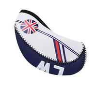 TYCIONG 10PCS Portable Lightweight Putter Head Cover with Dual Color Design for Travelers 5.51x2.76inch (Dark Blue)