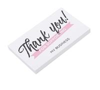 TYCIONG 150 Pcs Colorful Thank You Card Set, Premium Material Coated Paper for Thanksgiving (C)