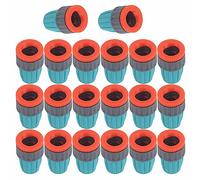 TYCIONG 16mm Pipe Connectors 16mm Tube Fittings 16mm Barbed Connectors G1/2 Female Thread Faucet Adapter PE Material with Gasket Decoration for Urban Greening Gardens Greenhouses