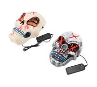 TYCIONG 2PCS LED Face Cover with El Cold Light 3 Flashing Modes for