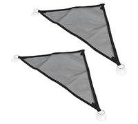 TYCIONG 2pcs Reptile Hammock, Breathable Mesh Lizard Hammock with Sturdy Suction Cups, for Lizards Geckos Snakes Chameleons