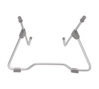 TYCIONG Adjustable Foldable Aluminum Tablet Stand Holder Heat Dissipation Tablet Support for Desk (Silver Gray)