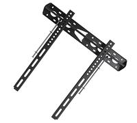 TYCIONG Adjustable Iron TV Mounting Bracket Easy Assembly Wall Mount Bracket for Various TVs Black for Space-Saving