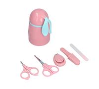 TYCIONG Baby Nail Kit, 4 in 1 Nail Care Set with Ergonomic Handle and Storage Box, for Newborn Infant Toddler Nail Trimming and Grooming