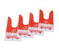 TYCIONG Bag Cute Eco-Friendly Reusable Holiday Bags for Sweets Chocolates Multipurpose for Christmas Parties 100Pcs (Merry XMAS)