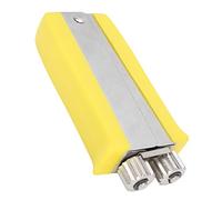 TYCIONG Beehive Wire Tightener, Stainless Steel Crimping Pliers with Plastic Handles for Beekeeping Tools, Metal Gears for Frame Installation