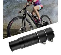 TYCIONG Bike Stem Aluminum Alloy Extender Handlebar Adapter for Mountain Road Bike 13cm (Black)