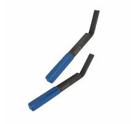 TYCIONG Brake Feeler Gauge Shim Tool Engine Brake Adjustment Tool 2Pcs Replacement for Detroit DD13 DD15 DD16 Engine with Angled Feeler Gauge for OE W470589042300 W470589022300
