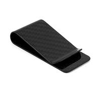 TYCIONG Carbon Fiber Business Money Clip Wallet Credit Card Holder, default