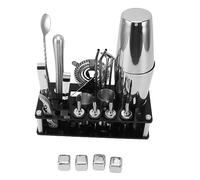 TYCIONG Cocktail Shaker Set Professional Bartender Kit Stainless Steel Mixer Spoon for Home Party