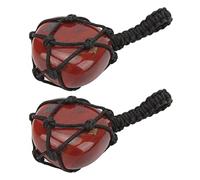 TYCIONG Crystal Hanging Ornament Calm Thinking Attract Wealth for Car Keychain Decoration 2Pcs (Type 1)