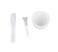 TYCIONG DIY Mixing Bowl Set Practical 3pcs Beauty Tool for Daily Homemade Masks Silicone Applicable Scene Facial Care Kit