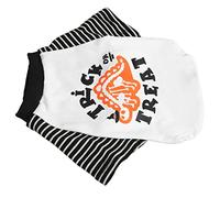 TYCIONG Dog Shirts Cute Halloween Pattern Soft Breathable Pet T Shirt for Dogs Cats Spring Summer Wear (L)