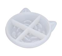 TYCIONG Dog Silicone Resin Mold for Slow Eating, Practical DIY Pet Feeder for Various Dogs, Durable Tray Molding, 1 Piece (Silicone Mold for Dish