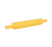 TYCIONG Embossing Rolling Pin, Easy to Use Kitchen Baking Utensil with Unique Pattern Design for Cake Decoration Cookies Biscuits Pastry (No. 10 Honey)