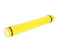 TYCIONG Extendable Telescopic Drawing Storage Tube for Collecting Artworks and Suitable for Artists and Architects 8.5cm Diameter (Yellow)