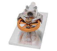 TYCIONG External Combustion Engine Model Exquisite Workmanship for Physics Lovers Stainless Steel Hot Air Engine Model for Children's Science Projects