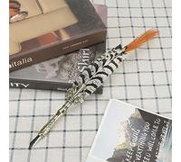 TYCIONG Feather Pen Set Vintage Style Calligraphy Pen Gift Box for Home Decor Nylon 1.0mm Writing Tool for Student Desktop Decoration