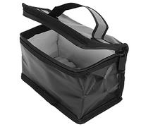 TYCIONG Fireproof Battery Safe Bag for RC Drones Highly Explosion-Proof Heat-Resistant for Various RC Aircraft Batteries Black 6.7x3.9x4.7in