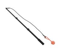 TYCIONG Flirt Pole Dog Toy Retractable 40-101cm Interactive Training Toy for Dogs with Elastic Cord Non-Slip Handle Small Medium Large Dogs