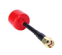 TYCIONG High Gain 5.8Ghz 3dBi RHCP Antenna for FPV Racing Drone Red 5.8Ghz 3dBi RHCP Antenna for 5325-5945MHz Frequency (RP-SMA inner hole)