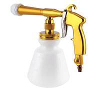 TYCIONG High Pressure Washer Gun Sprayer Efficient Car Cleaning Tool for Automobiles Interior Aluminum Alloy 1000ml for Wool, Leather Interiors, Dashboards, Steering Wheels (Gold)